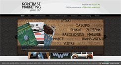 Desktop Screenshot of kontrast-marketing.si