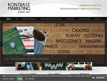 Tablet Screenshot of kontrast-marketing.si